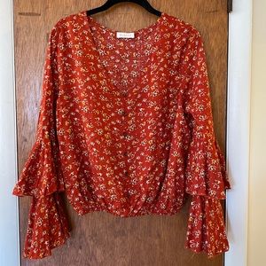Shop Hope's Floral Boho Blouse